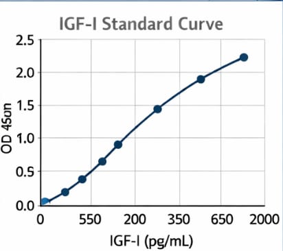 Human IGF-I/IGF-1 Quantikine ELISA Kit DG100B